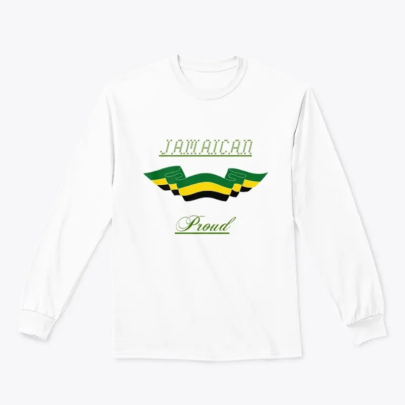 Jamaican flag print on