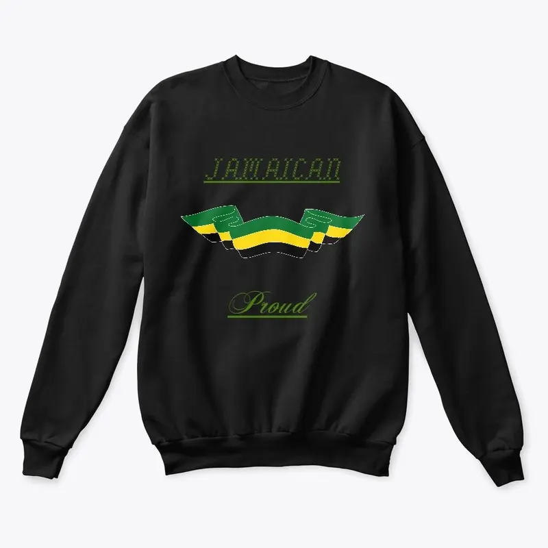 Jamaican flag print on