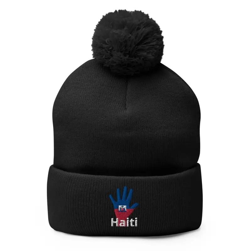 Haitian hand beanie cap