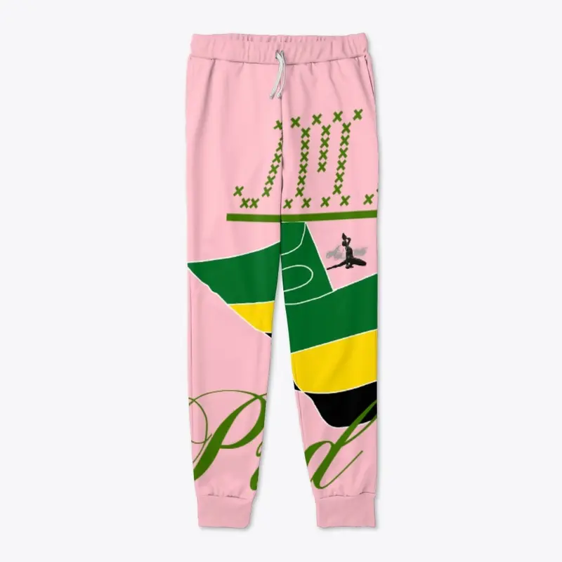 Jamaican flag print on