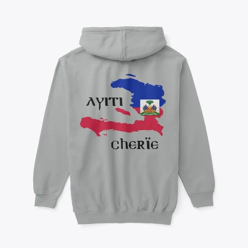 Ayiti Cherie Woman hoodie with zipper