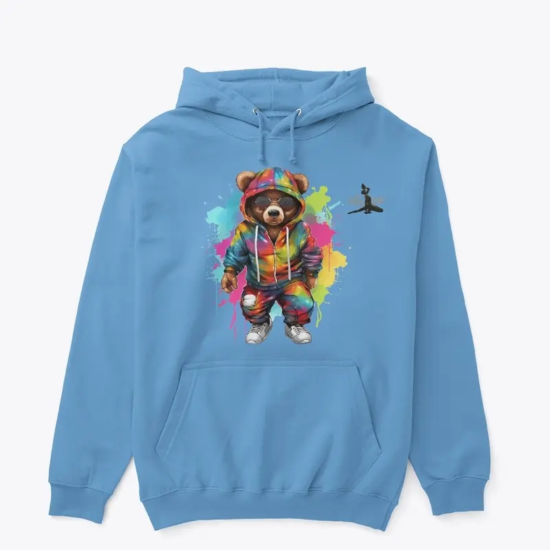 bear hustle hard hoodie