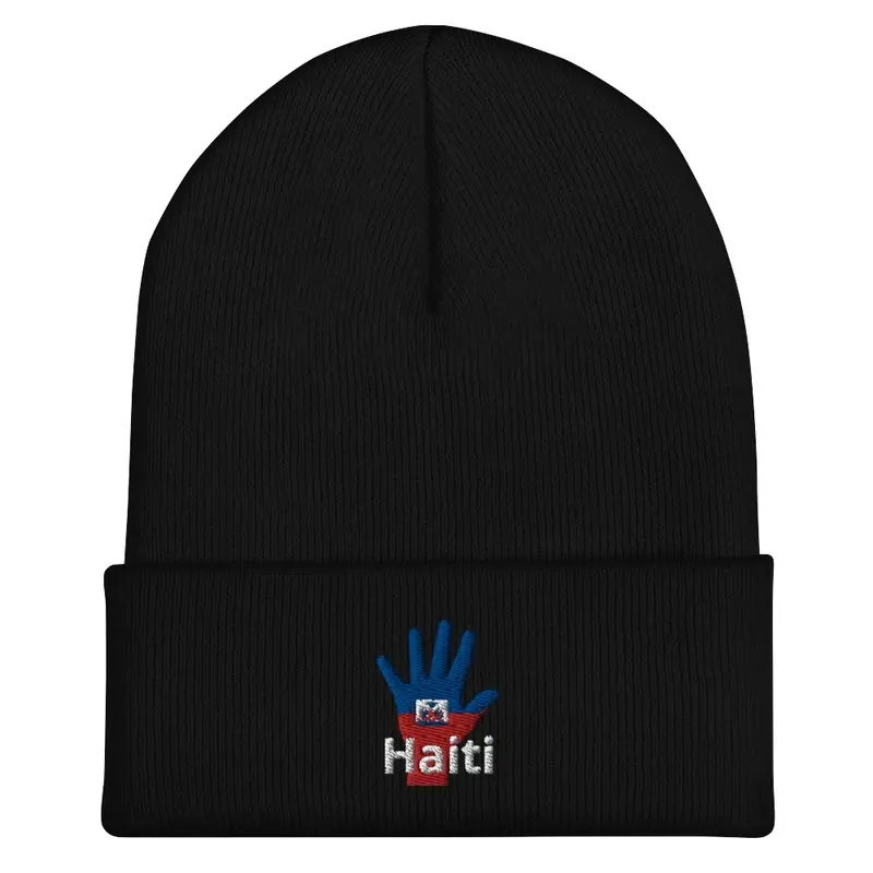 Haitian hand cap beanie